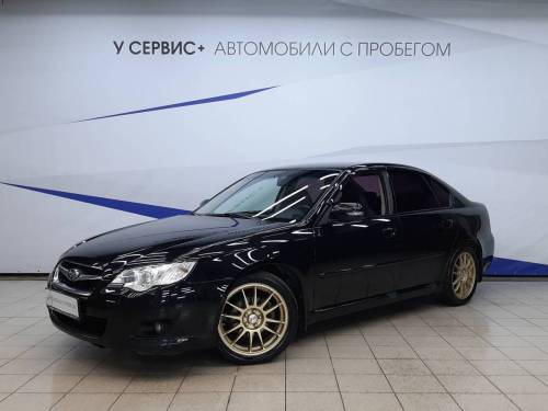 Черный Subaru Legacy IV Рестайлинг