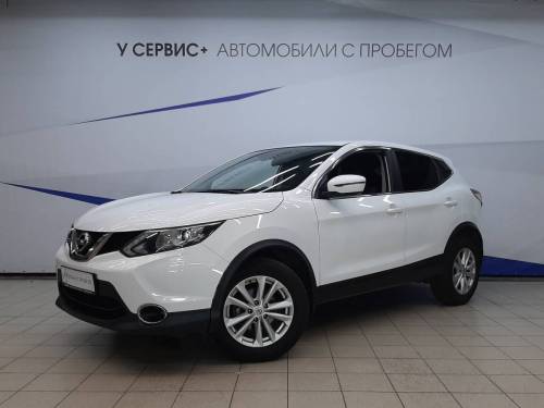 Белый Nissan Qashqai II