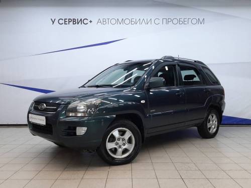 Зеленый Kia Sportage II