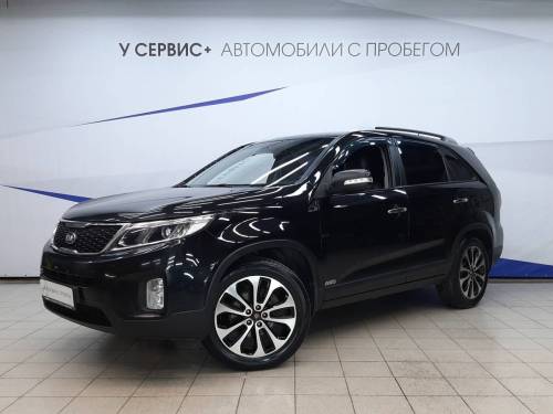 Черный Kia Sorento II Рестайлинг