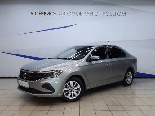 Серебряный Volkswagen Polo V Рестайлинг
