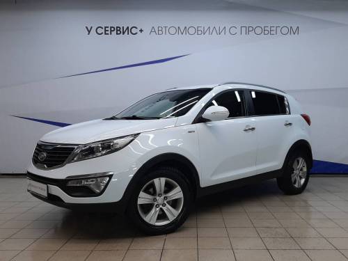 Белый Kia Sportage III