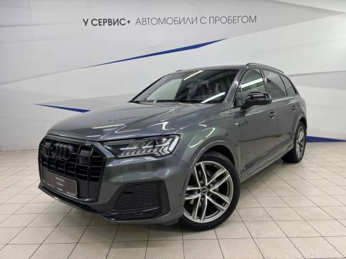 Серый Audi Q7 II (4M) Рестайлинг