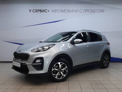 Серый Kia Sportage IV Рестайлинг