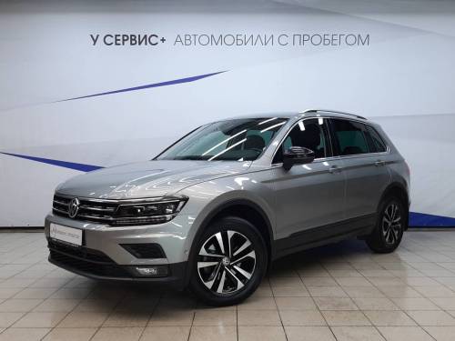 Серебряный Volkswagen Tiguan II