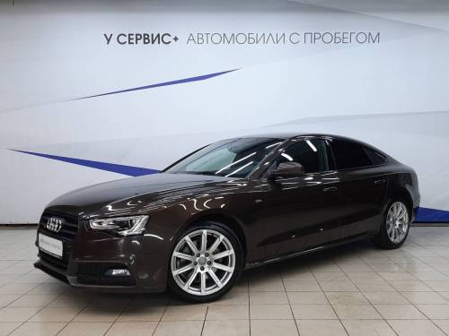Коричневый Audi A5 I (8T) Рестайлинг