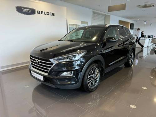 Черный Hyundai Tucson III Рестайлинг