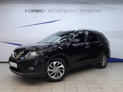 Черный Nissan X-Trail III