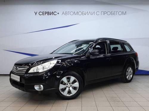 Черный Subaru Outback IV