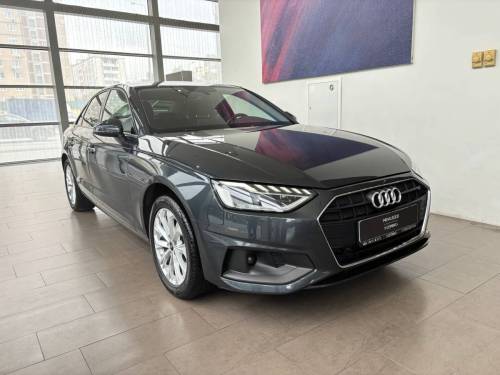 Серый Audi A4 V (B9) Рестайлинг