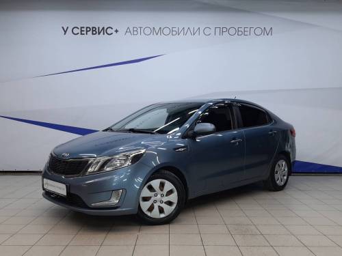 Голубой Kia Rio III