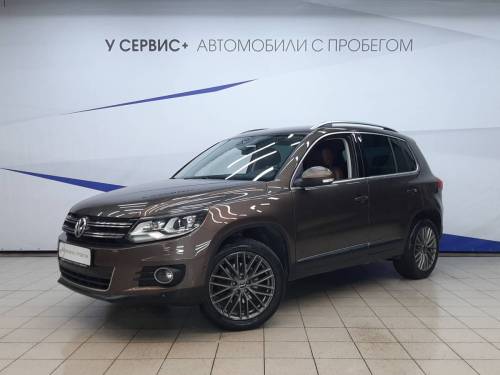 Коричневый Volkswagen Tiguan I Рестайлинг