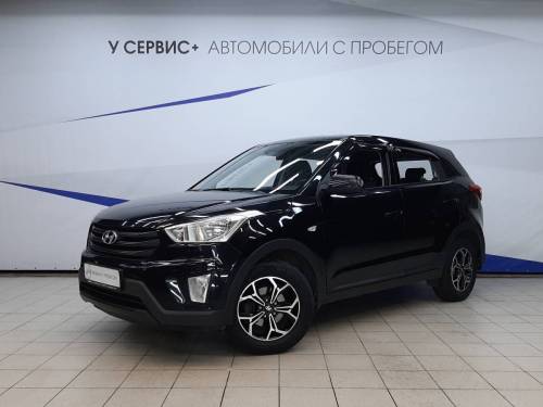 Черный Hyundai Creta I