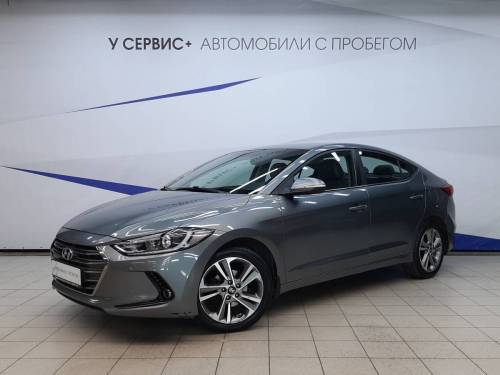 Серый Hyundai Elantra VI (AD)
