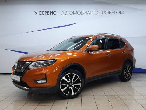Оранжевый Nissan X-Trail III Рестайлинг