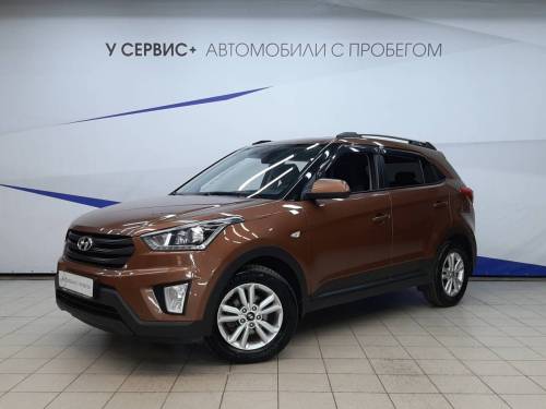Коричневый Hyundai Creta I