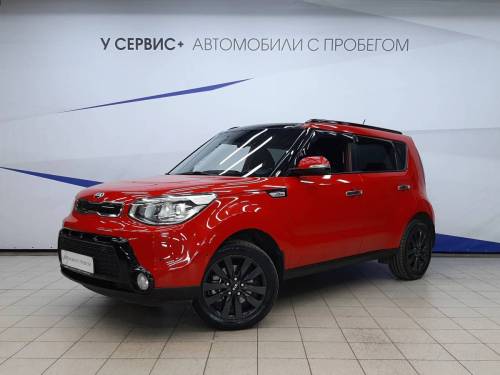 Красный Kia Soul II