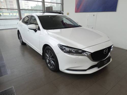 Белый Mazda 6 III (GJ) Рестайлинг 2