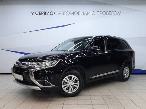 Черный Mitsubishi Outlander III Рестайлинг 2