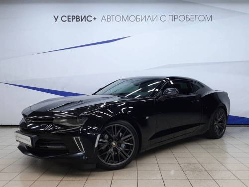 Черный Chevrolet Camaro VI