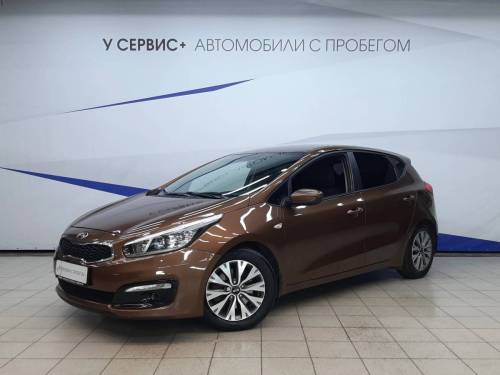 Коричневый Kia Ceed II Рестайлинг