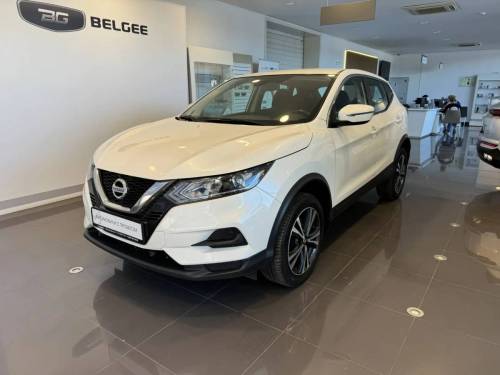 Белый Nissan Qashqai II Рестайлинг
