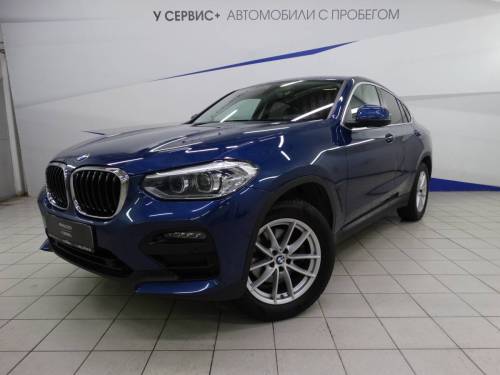 Синий BMW X4 II (G02)