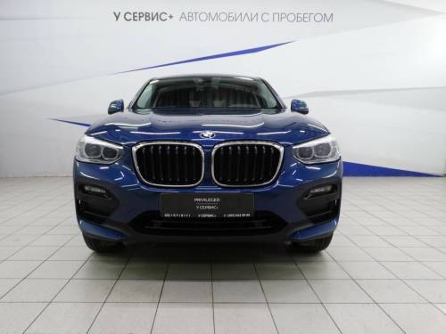 Синий BMW X4 II (G02)