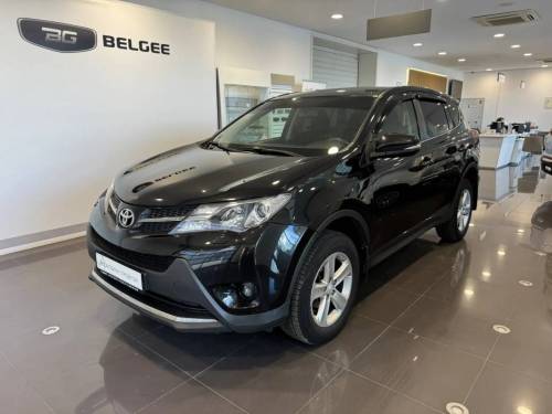 Черный Toyota RAV4 IV (XA40)