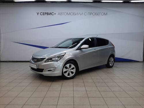 Серый Hyundai Solaris I Рестайлинг
