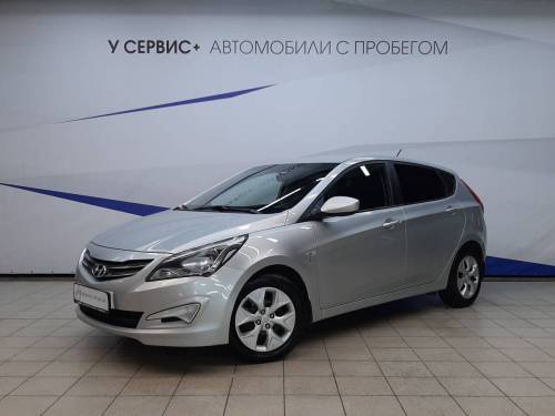Серый Hyundai Solaris I Рестайлинг