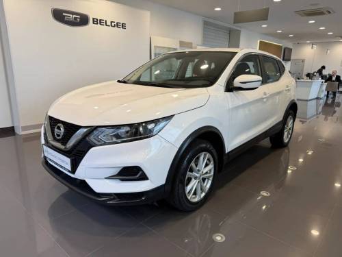 Белый Nissan Qashqai II Рестайлинг