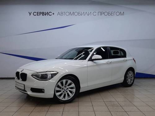 Белый BMW 1 серии II (F20/F21)