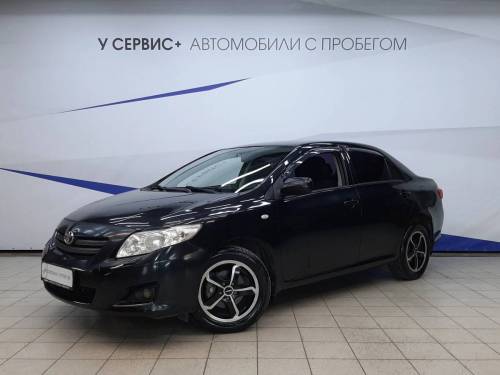 Черный Toyota Corolla X (E140