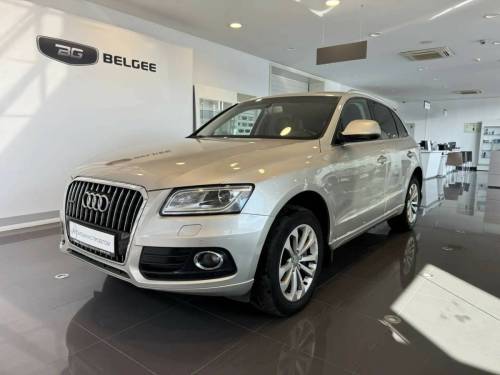 Бежевый Audi Q5 I (8R) Рестайлинг