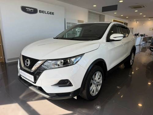 Белый Nissan Qashqai II Рестайлинг