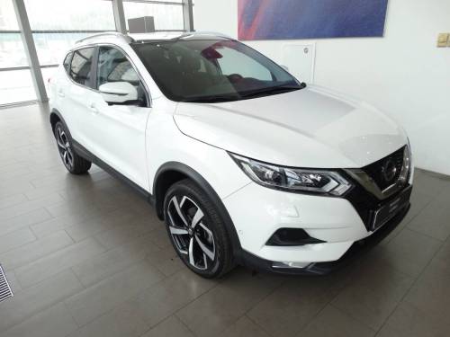 Белый Nissan Qashqai II Рестайлинг