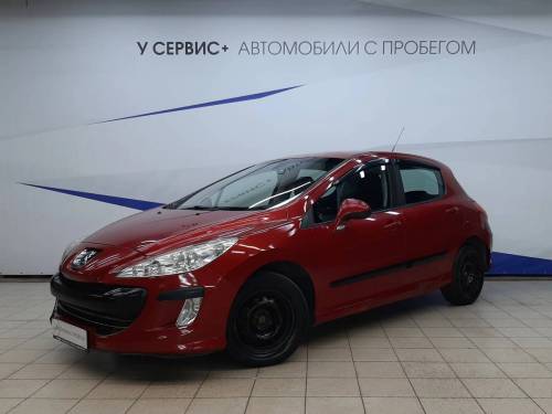 Красный Peugeot 308 I