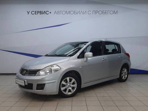 Серый Nissan Tiida I Рестайлинг