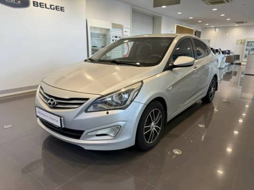 Серебряный Hyundai Solaris I Рестайлинг