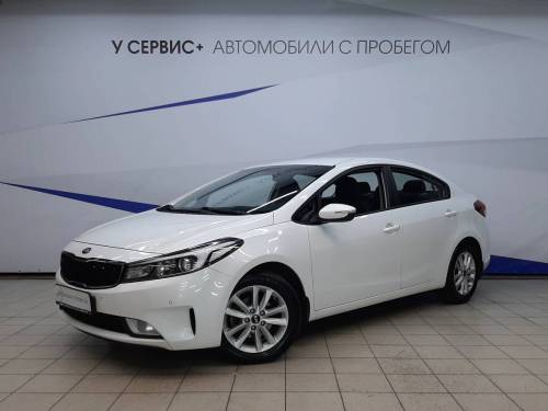 Белый Kia Cerato III Рестайлинг (Classic)