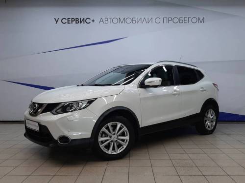 Белый Nissan Qashqai II