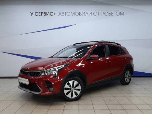Красный Kia Rio IV Рестайлинг