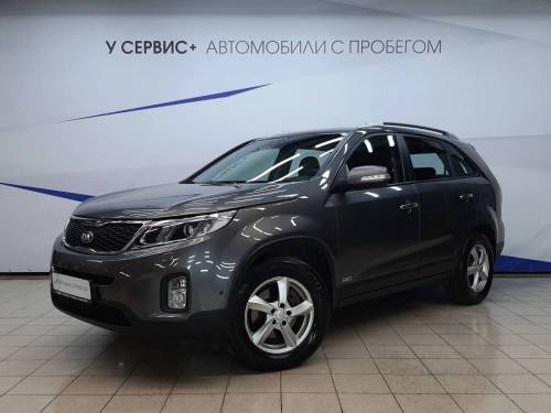 Серый Kia Sorento II Рестайлинг