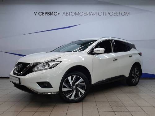 Белый Nissan Murano III (Z52)