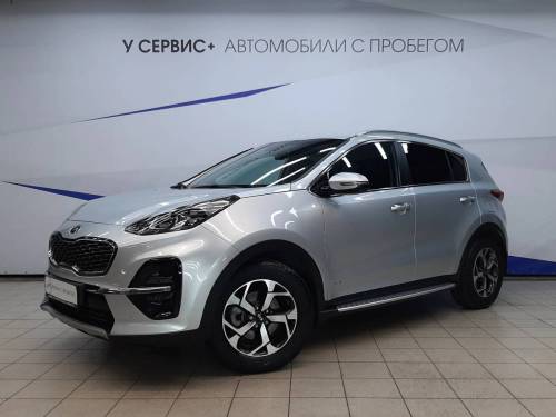 Серебряный Kia Sportage IV Рестайлинг