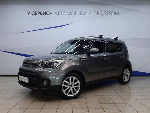 Черный Kia Soul II Рестайлинг