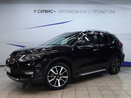 Черный Nissan X-Trail III Рестайлинг