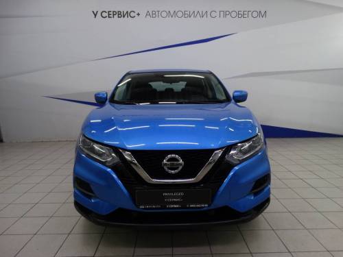 Синий Nissan Qashqai II Рестайлинг