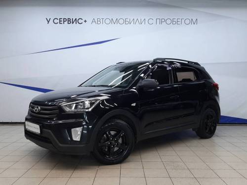 Черный Hyundai Creta I